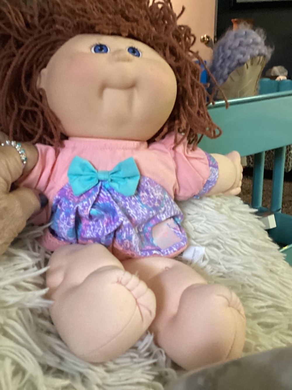CRIMP and curl adorable Cabbage Patch doll like new little girl